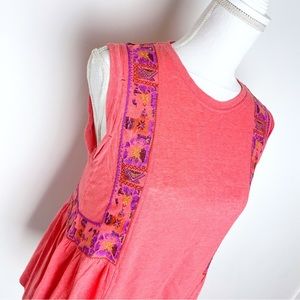 FREE PEOPLE Super Cute Tee/Tank, Sz S, NWOT
